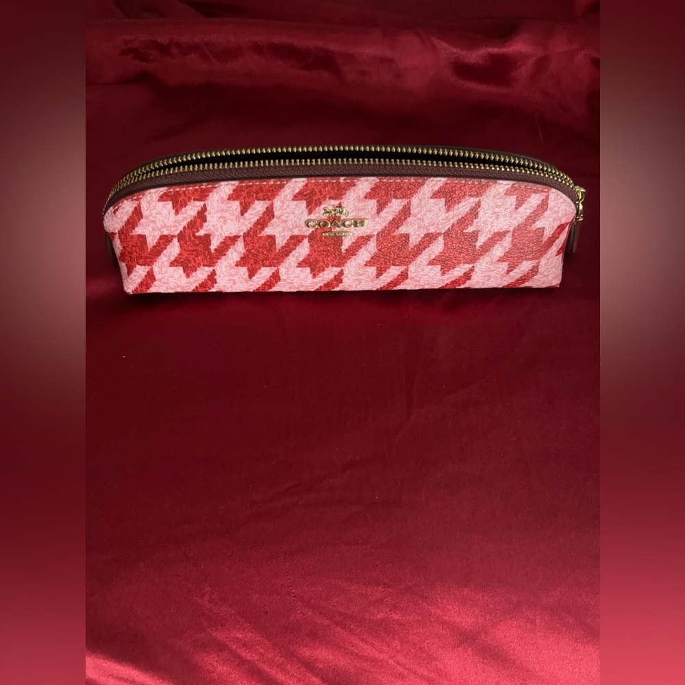 Coach pencil case